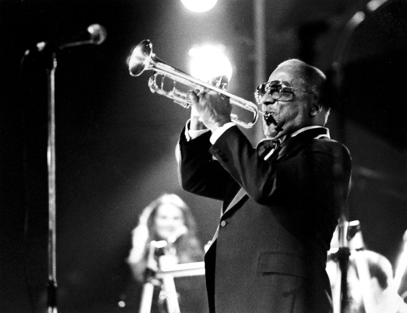 Erskine Hawkins performing at the Alabama Music Hall of Fame.